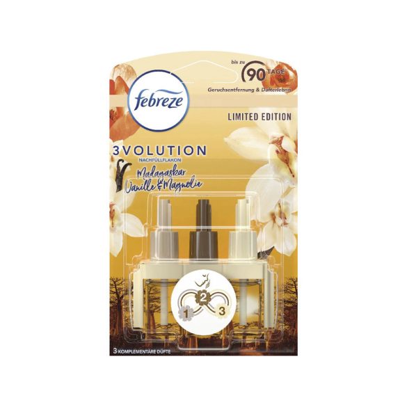 Febreze 3Volution utántöltő – Madagaszkár vanília és magnólia illattal, limitált kiadás 8732599