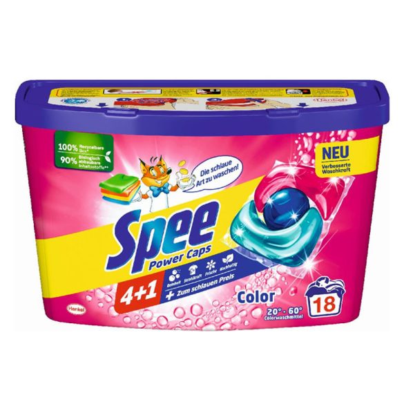 Spee Power Mosókapszulák színes ruhákhoz, 18 mosás 8904688