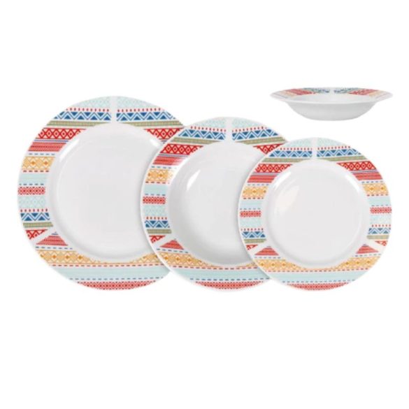 La Mediterranea Palma 18 részes porcelán étkészlet 9211D1805