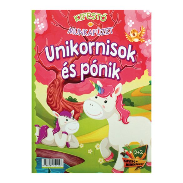 Kifestő+munkafüzet+ceruzák Unikornis 941247