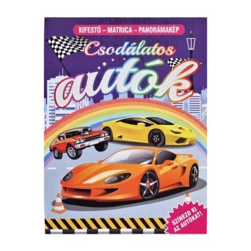 Csodálatos autók munkafüzet 948017