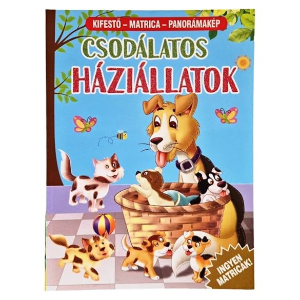 Csodálatos háziállatok munkafüzet 948024