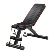   8 Szintben Állítható, Összecsukható Univerzális Súlyzópad – Gumikötelekkel AA8110095