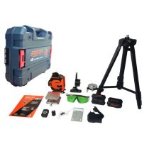   AFIXS 4D zöld lézerszintező – 360°-os vetítéssel, automatikus szintezéssel 4DLINE