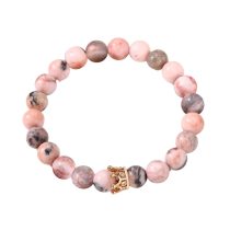Rózsaszín köves karkötő AH351469