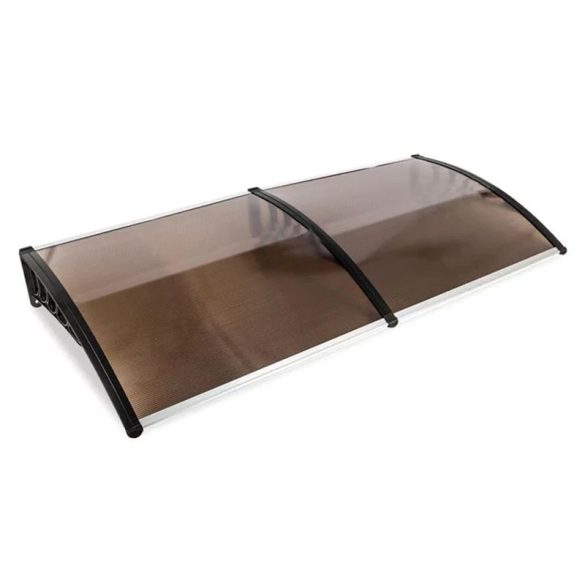 Fix Polikarbonát Előtető – 100 × 200 cm, UV védelem AWN100200B 
