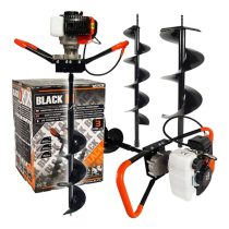   Black benzinmotoros talajfúró 3 fúrófejjel 5200EA - 12254