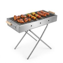 Hordozható Összecsukható Faszenes Grill BBQ-01