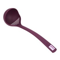Bergner lyukacsos szilikon merőkanál, lila BG-1144