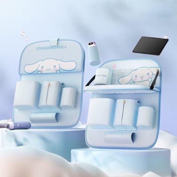 Rajzfilmfigurás autós ülés- és szervező készlet kék BG3514207-K