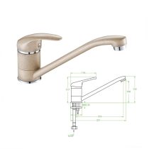 INGA álló mosogató csaptelep, bézs BGG_460D