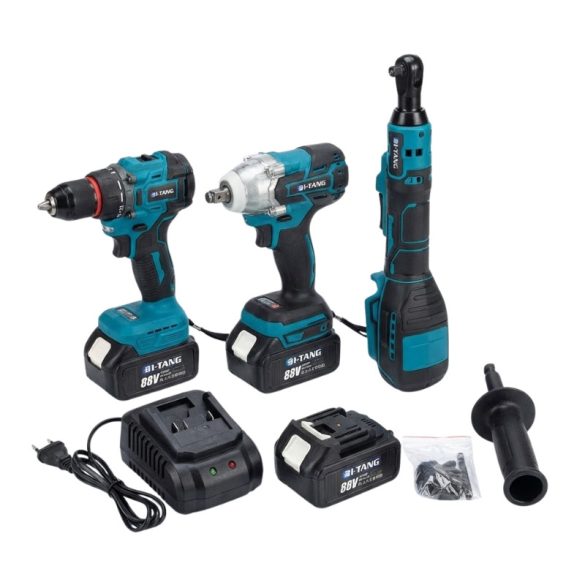 BI-TANG 3 részes Akkus Szerszámkészlet BIT-6066