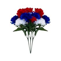 21 darabos Virágcsokor – Piros, Kék és Fehér BK1025064