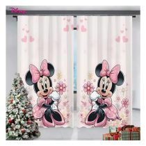   Disney Minnie egér mintás sötétítő függöny, 2 darabos szett BK1247938
