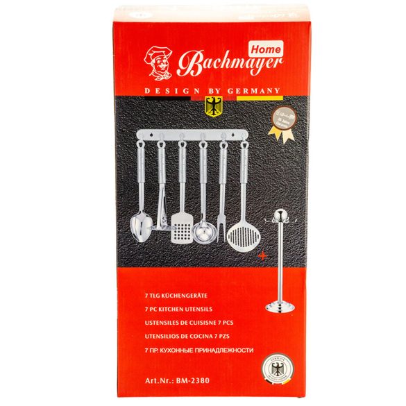 Bachmayer 7 részes rozsdamentes acél készlet BM-2380