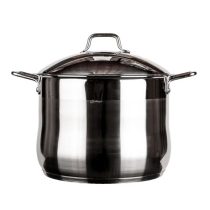 Bachmayer rozsdamentes fazék fém fedővel 22L BM-3426