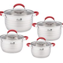   Bachmayer 8 részes rozsdamentes acél edénykészlet BM-4020