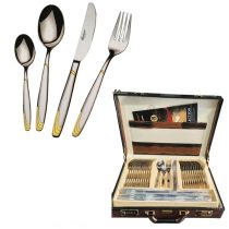   Bachmayer BM-7258 – 72 részes evőeszköz készlet 12 személyre, díszdobozos kofferben