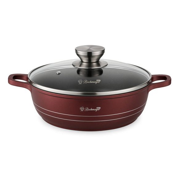 Bachmayer Sekély Lábas, burgundy – 36 cm, 8,5 liter BM-7400-36