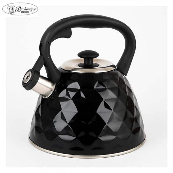 Bachmayer Inox Teáskanna fekete 3L BMK-01