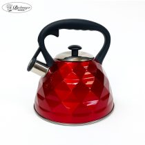 Bachmayer Inox Teáskanna piros 3L BMK-02