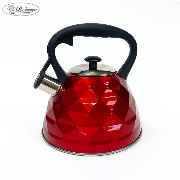 Bachmayer Inox Teáskanna piros 3L BMK-02
