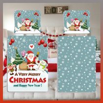   Merry Christmas, Karácsonyi ágyneműhuzat télapós 140×200cm BRM012066