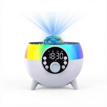   Starry Sky Light vezeték nélküli töltő Bluetooth hangszóró BT-2203 RGB