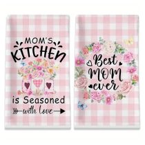 2 db virágos konyharuha anyák napi motívum CB899312