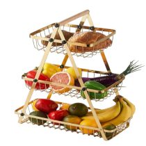   Cheffinger 3 szintes gyümölcs- és zöldségtartó állvány CF-DR07