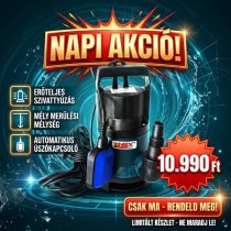 CHAMPION Szennyvízszivattyú 3150W Úszókapcsolós CP-5009