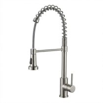   Zegor Professzionális Rugalmas Konyhai Csaptelep – Szálcsiszolt Acél CS102