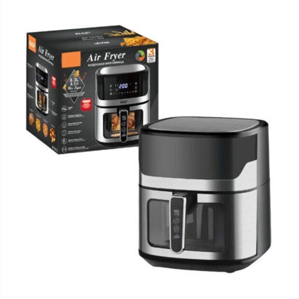 Silver Love CY-8004-EW Forrólevegős Sütő – 13L, 3000W