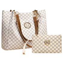   2 részes női vintage válltáska készlet – Elegáns Fehér CY1949572-2