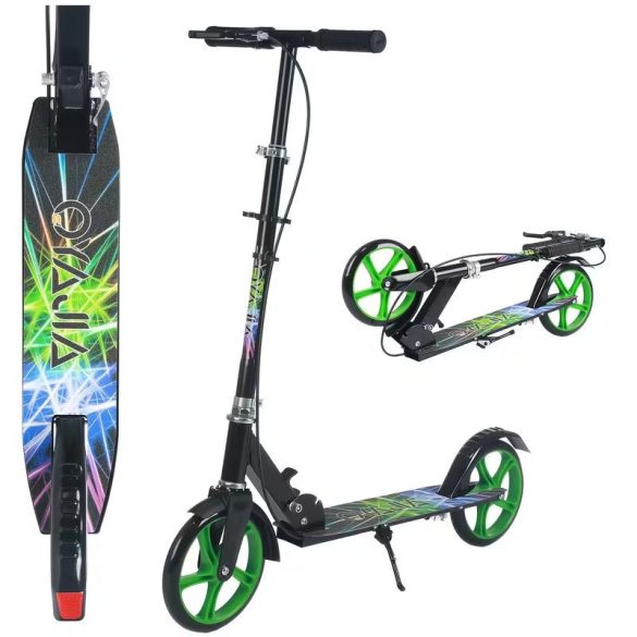 OYAJIA Fekete Városi Roller Neon Mintával CY6634268-Z