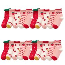 Lány zokni eper mintával | 20 pár DA3168965-9