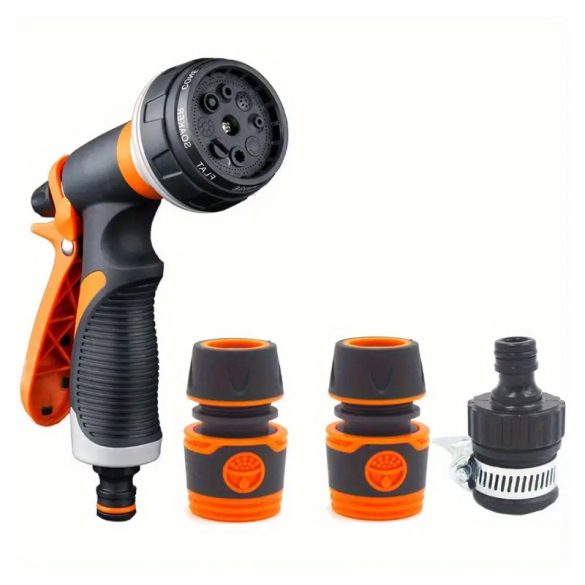 Többfunkciós nagynyomású kerti locsolópisztoly – 8 állítható szórási móddal DH1045620
