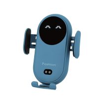   Vezeték Nélküli Autós Töltőállvány és Mobiltartó (Kék) DJ195932-K