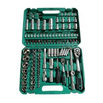   Dugókulcs és bitfej készlet racsnis hajtókarral – 108 részes szerszámkészlet DKK-RH108