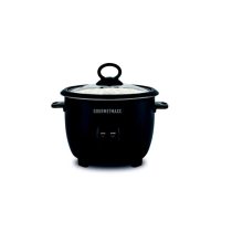   GOURMETmaxx Rizsfőző és Pároló Üvegfedővel – 400 W, 1 Liter DS19178