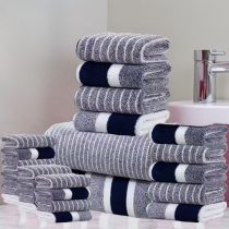 25 részes törölköző szett mélykék DV6728756-MK