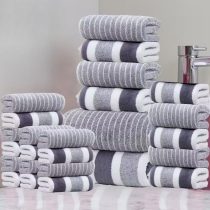 25 részes törölköző szett szürke DV6728756-SZ