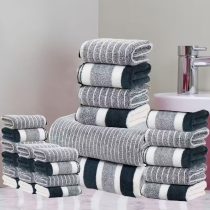 25 részes törölköző szett sötétszürke DV6728756