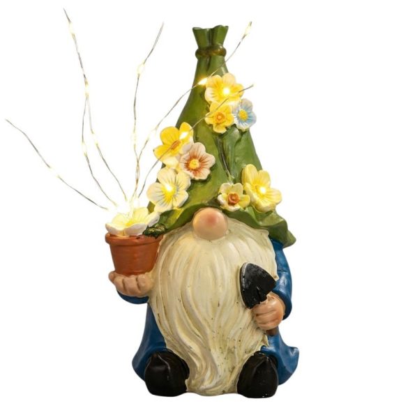 Napelemes kerti törpe lámpa dekoráció DWD-022