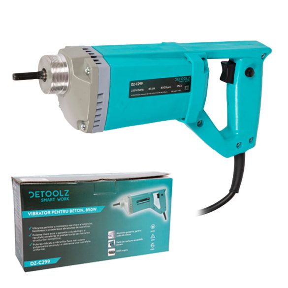 DETOOLZ Betonvibrátor, 850W tömörítőszár nélkül  DZ-C299