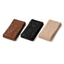 3 Pár Strasszköves Hálós Harisnya Szett EJ7913361