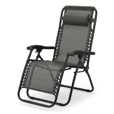 Ergonomikus kerti nyugágy szellőző szövettel EKN-01