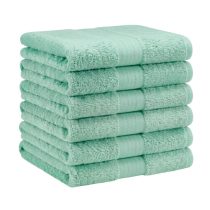   Extra puha törölköző szett 6 db 70x140 cm Mentazöld EPTSZ-10