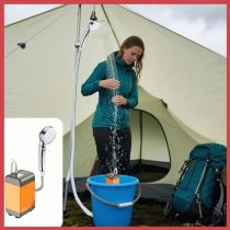   Hordozható kempingzuhany intelligens digitális kijelzővel FJ173267