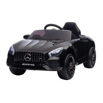   Elektromos játékautó gyerekeknek, Mercedes AMG, 2x25W, USB  Távirányító, fekete FL1888